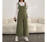 Grossesse 1 pièce Combinaison Tablier À Épaule Nouée Ample (Sans T-Shirt) L,M,S,XL,XS,XXL,XXSUnicoloreTissu tissé