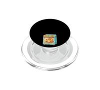 Grossesse drôle de Chignon dans Le Four PopSockets PopGrip pour MagSafe