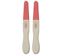 Grossesse farce - Test de grossesse farce | 2pcs test de grossesse positif blague | Un faux test de grossesse à résultat précoce de 5,12 x 0,59 pouces devient positif pour une blague pratique