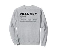 Grossesse farfelue : maman enceinte drôle qui deviendra une future mère, mangez Sweatshirt