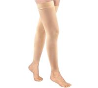 Grossesse Marron Thigh High Compression Stockings Footless Compression Socks For Women & Men Rouge Et Noir Fille (Khaki, XL)