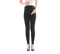 Grossesse Pantalon Leggings de maternité Leggings Longue en Coton - Noir, 42