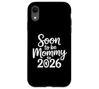 Grossesse révélant bientôt Maman 2026 bébé Coque pour iPhone XR