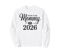 Grossesse révélant bientôt Maman 2026 bébé Sweatshirt