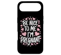Grossesse Sois Gentille avec Moi, Je suis Enceinte, drôle Coque pour iPhone Air