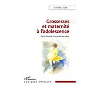 Grossesses et maternité à l'adolescence Socio-histoire d'un problème public - Mariette Le Den - L'harmattan - broché - Essai