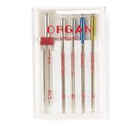 Großhandel für Schneiderbedarf Organe Aiguilles pour Machine à Coudre Multi Boîte avec 5 différents Aiguilles 130/705 H 5115000