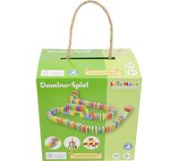 Großhandel GmbH - Marchandise SpielMaus Bois Jeu de domino coloré, 100 pièces