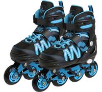 Großhandel GmbH - Ware New Sports Patins à roulettes noir/bleu ABEC 7, taille 31-34