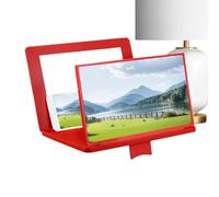 Grossisseur d'écran pour smartphone - 30 cm - 3D HD - Avec miroir et support pliable réglable - Pour vidéos
