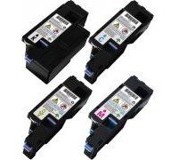 Grossist’Encre Cartouche Lot de 4 Cartouches Toners Lasers Compatibles pour Dell C1660 BK/C/M/Y