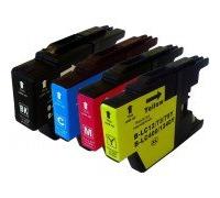 Grossist’Encre Pack de 4 Cartouches compatibles Brother LC1220 / LC1240 / LC1280