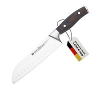 GROSSMAN 369WD - Wormwood - Couteau santoku 29,5 cm - Couteau de cuisine ultra-tranchant - Lame 17,5 cm en acier inoxydable allemand - manche ergonomique 12,0 cm (202 g)