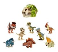 GrossMos - Tete de dinosaure géante - Découvre tes mini dinosaures dans le slime - 4 modeles a collectionner - Aléatoire