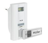 Grothe Prises pour carillon sans fil Mistral 400 Lot de 6 Blanc 230 V