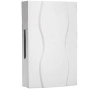 Grothe Sonnette électromécanique 1502612 169 TRW à deux tons Blanc