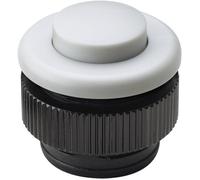 Grothe Bouton de sonnette simple 61032 Blanc 24 V/1,5 A