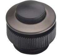 Grothe Bouton de sonnette simple 62013 anthracite, noir 12 V/1,5 A