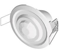 Grothe 94501 plafond Détecteur de mouvements PIR 360 ° relais blanc IP20 (boîte de commande), IP40 (capteur)