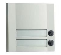 GROTHE Grothe Bouton d'appel double 90x90x18,5mm, blanc/noir DOMOLUX DUO Quantité:1