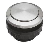 GROTHE Grothe Bouton de sonnette rond 16,8 mm bouton V2A, manchon V2A PROTACT 550 VA Quantité:1