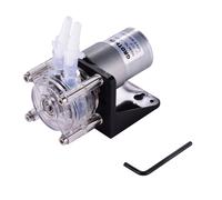 GROTHEN Pompe péristaltique DC 12 V avec tube en silicone, pompe à liquide haute eau, pompe à vide auto-amorçante, anti-corrosion réglable pour bricolage, laboratoire d'aquarium, analyse chimique, dos