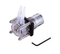 GROTHEN Pompe péristaltique DC 24 V avec tube en silicone, pompe à liquide haute eau, pompe à vide auto-amorçante, anti-corrosion réglable pour bricolage, laboratoire d'aquarium, analyse chimique, add