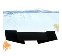 Grotte à crevettes, grotte de poissons - Tube d'abri pour tunnel d'aquarium, ABS souterrain avec trou de la courbe triangulaire pour la décoration de la terrasse des terrariums de reptiles d'animaux