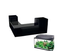 Grotte À Poissons | Grottes Et Cachettes pour Aquarium,Tunnel d'Observation, Abri pour Élevage de Crevettes et Alimentation en Eau Douce et Salée