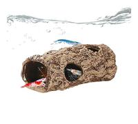 Grotte à poissons pour aquarium | Décoration d'aquarium en forme de tronc d'arbre - Petite Décoration d'Aquarium | Pour Éleveurs Aquariophiles Pêcheurs Magasins Domiciles Bureaux Restaurants Hôtels Sa