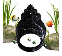 Grotte Betta - Anneaux De Nourriture pour Petits Poissons Aquarium - Cave à crevettes et bûche Betta - Bureau Maison Chambre Chambre Enfant Hôtel Boutique Animalière