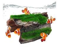 Grotte Cachette pour Reptiles Accessoires De Bac en Tronc d'arbre