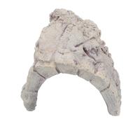 Grotte Cachette pour Reptiles en Résine, Décor Réaliste Moyen Terrarium | Décoration D’habitat, Modèle Rocheux Créatif, Léger à Transporter, Sûr pour Animaux, Style