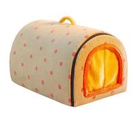 Grotte confortable avec poignée pour animal de compagnie pour chien et chat de grande et moyenne taille (100 x 70 x 60 cm, style 2)