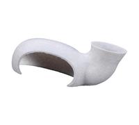 Grotte d'angle D'aquarium - Abri pour Poissons Et Crevettes, Tunnel De Réservoir Décoratif | Cachette De Style Naturel, Habitat De Reproduction À De Sable pour Betta Plecos Petites Créatures Aqua
