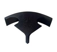 Grotte d'aquarium, peau de crevette à deux entrées, décoration d'aquarium stable, nid de lézard et ermite, matériau en résine naturelle, 12 x 12 x 4,9 cm, pour habitats d'eau douce