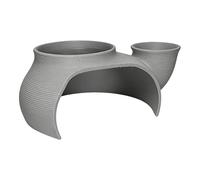 Grotte d'aquarium - Refuge Reproduction imprimé en 3D pour Poissons | Tunnel hardscape pour Aquarium - pour Combattant, Guppy, Cory, Poisson-Chat, crevette, cachette et Terrarium