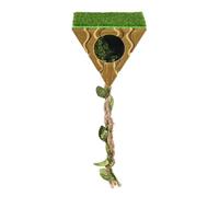 Grotte de cachette d'araignée - Décoration d'habitat magnétique, Lieu de cachette de réservoir de Reptiles | Accessoire d'enrichissement du Paysage d'enclos, Endroit de Terrier sécurisé pour la mante