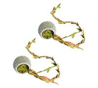 Grotte de cachettes d ' araignées sauteuses avec aimant puissant pour abris de reptiles avec vigne grimpante pour la sécurité des petits animaux de compagnie Petites cachettes magnétiques pour animaux