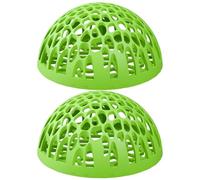 Grotte de crevettes - Abri de cachette Betta pour aquarium | Habitat d'élevage 2 pièces avec aspect naturel, design robuste et sûr pour les petites vies aquatiques, parfait pour les amateurs de maison