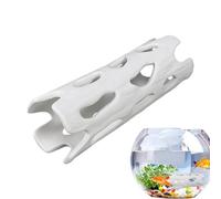 Grotte de crevettes - Tunnel sous- Rustique de 18 x 6 cm, Refuge d'élevage à Bord Lisse, véritable caractéristique de cavernes sûres | Grotte décorative pour l'aquarium de Poissons