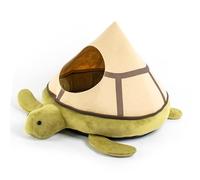 Grotte de Lit pour Chat, Structure Amovible sur Le Thème de L'océan, 4 Saisons Universelles pour Chats/Chiens (Tortue)