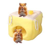 Grotte de lit pour hamster - Hamac chinchilla chaud et confortable, fournitures pour animaux de compagnie pour cages | Offre un sentiment de sécurité avec un petit lit moelleux dans lequel vous pouvez