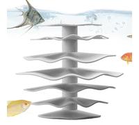 Grotte D'élevage D'aquarium - Grotte De Peau De Crevette, Tunnel De Décoration D'aquarium Multicouche | Maison À Crevettes, Grotte Cachée Aux Crevettes, Abri De Lit Stable Pour Grotte Cachée Aux Creve