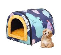 Grotte d'extérieur pour chien | Copropriété pour chaton - Abri pour chat lavable, imperméable, maison de chat en plein air, cave pour animaux de compagnie, tente d'hiver pour