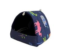 Grotte du lit du hérisson, Casa del Hérisson - Lit pour hamac pour petit animal, Niche pour chinchilla, Niche chaude pour hamsters, petits animaux domestiques pour lapins et souris