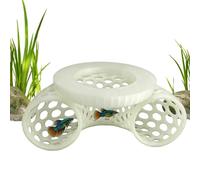 Grotte flottante pour poissons, abri et décoration d'aquarium dans l'obscurité, abri flottant pour aquarium, Cory sous- , petits cichlidés, Guppy, maison Cory, cadeau maison neuve
