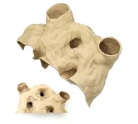 Grotte pour aquarium - Abri pour crevettes et poissons - pour petits cichlidés sous-marins, reptiles, poisson-chat, ermite, crabe, terrarium