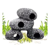Grotte pour aquarium, abri tunnel réaliste et esthétique, grotte pour aquarium, eau douce, eau salée, crevettes, terrarium, reptile, serpent