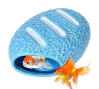 Grotte pour aquarium refroidissement , habitat décoratif anti-morsure | Maison pour grenouille reptile décoration baignoire pour crevettes, grenouilles, geckos, hamsters, intérieur, extérieur
